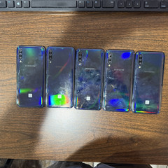 Lot of 5 Samsung Galaxy A50 SM-A505U – 64 GB – Verizon Black (Unlocked) *Read*