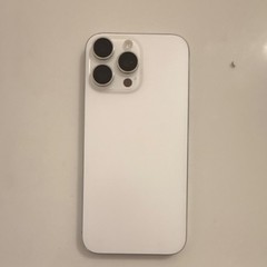 Apple White Smartphone Triple Rear Cameras USB-C Wi-Fi Bluetooth iOS Bar Style