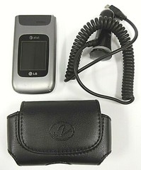 LG A340 – Gray and Black ( AT&T ) Cellular Flip Phone – Bundled
