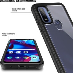for Motorola Moto G Play 2023 Case with Built-in Screen Protector, Full-Body