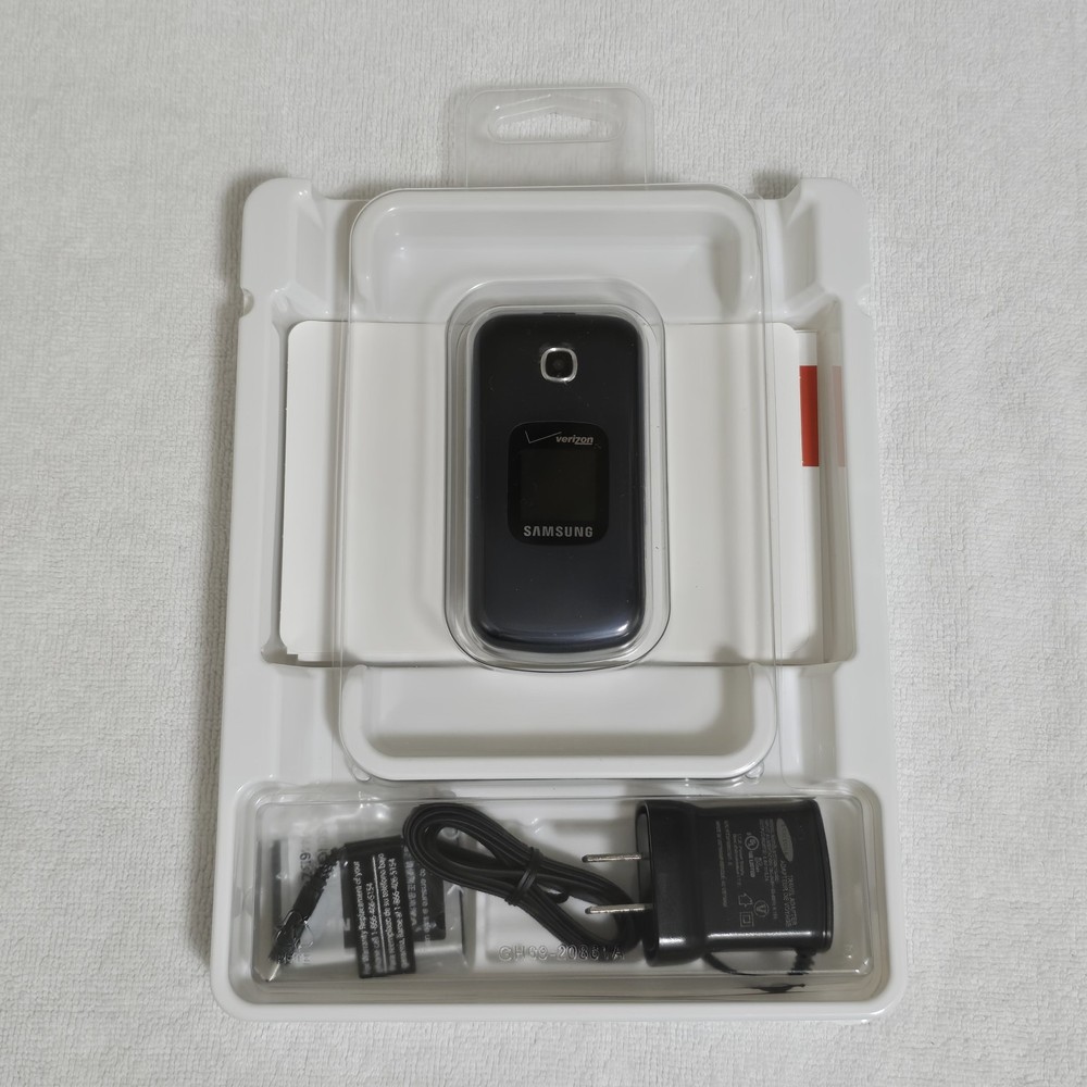 Samsung Gusto 3 Cell Phone Flip Blue Verizon 3G SM-B311V NEW / NOS READ