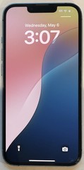 GSM UNLOCKED BLUE iPhone 13, 512GB A2482 MLCC3LL/A CRACKED DIGITIZER FOR REPAIR