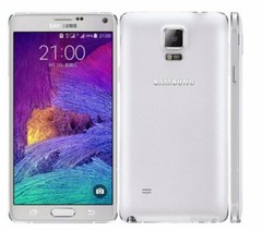 Samsung Galaxy Note 4 SM-N910A 32GB Unlocked AT&T Smartphone Very GOOD White US