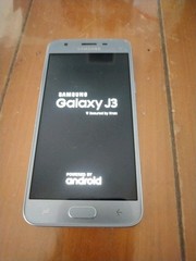 Samsung Galaxy J3 Eclipse 16GB Verizon Locked 4G LTE SIM Silver Excellent Phone