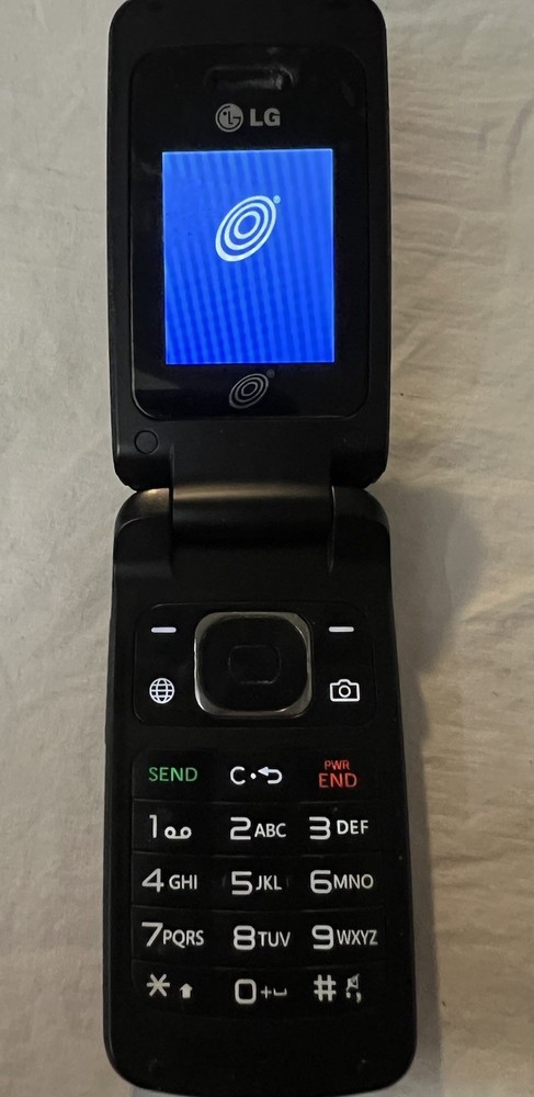 LG 420G TracFone Wireless Cellular Black Flip Phone – Works Great