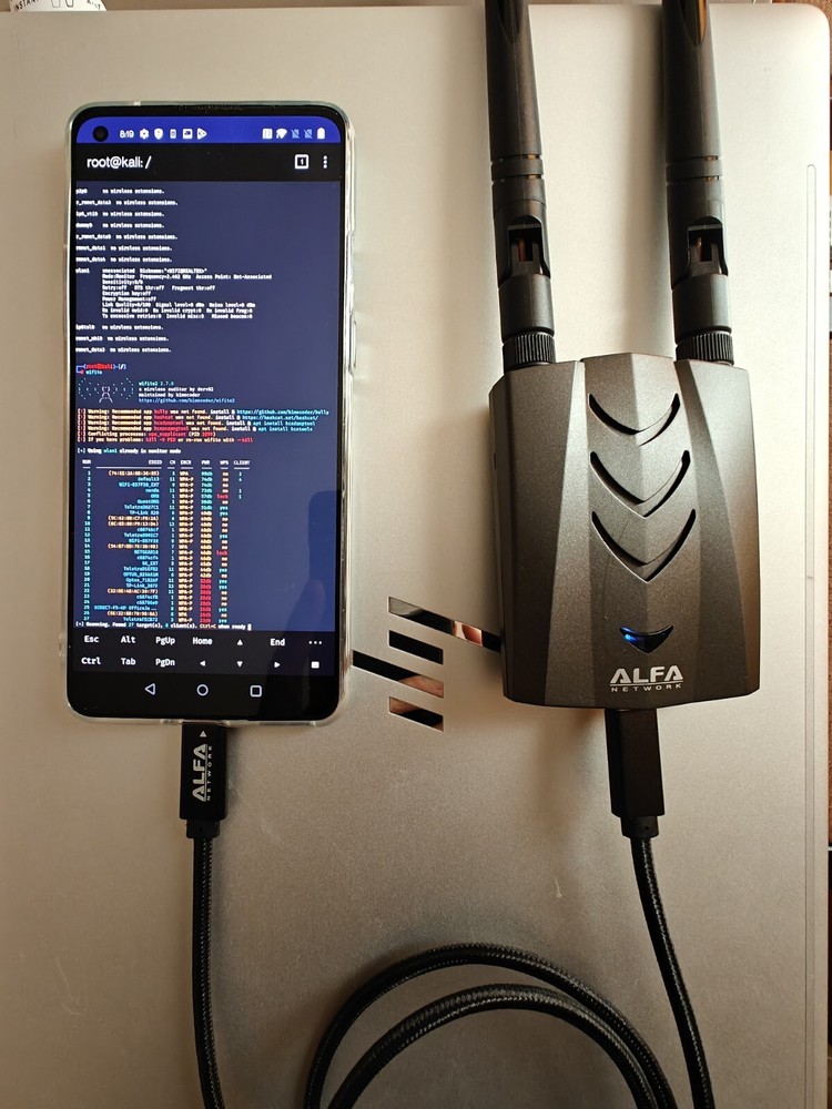 Kali Linux Nethunter OnePlus 9R Penetration Testing Tool