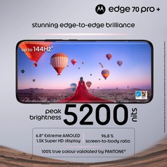 Motorola Moto Edge 70 Pro+ | Factory Unlocked |Dual SIM | Global Version | Sea