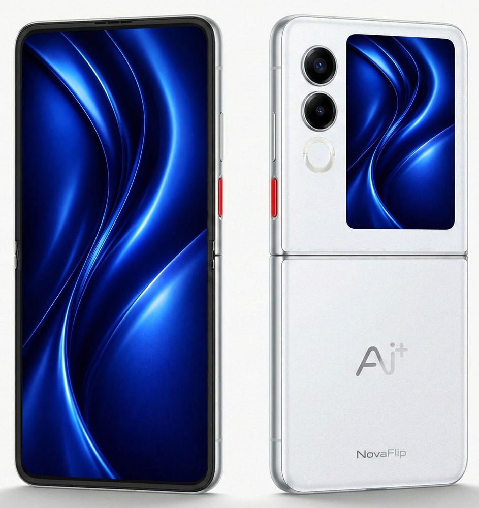 Ai+ NovaFlip 5G | 256 GB | 8GB RAM | Glacier White Global Version Unlocked