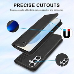 Wallet Case for Samsung Galaxy S25 FE 5G – PU Leather Flip Cover with Card Holde