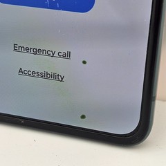 Samsung Galaxy Z Flip 3 – SM-F711U – Unlocked 128GB Green *PARTS: SPOTS/BAD MIC
