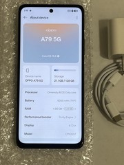 Oppo A79 5G (Mystery Black, 8GB RAM, 128GB) Unlocked | 5000 mAh Battery – GREAT!