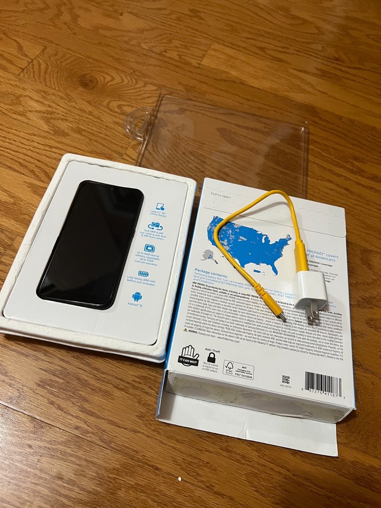 Samsung Galaxy A01 – 16 GB – Black (AT&T)