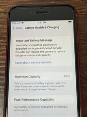 Unlocked Apple iPhone 8 64GB – Red Black – Excellent Condition – 78% Batt