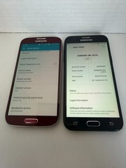 ** LOT of 2 Samsung Galaxy S4 SGH-I337 & SM-J327A BOTY 16GB AT&T / TracFone**