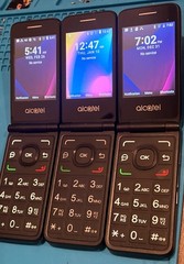 Alcatel Go Flip V, 4051S, Black, Unlocked, 4G VoLTE, Each sold separately,👀Info