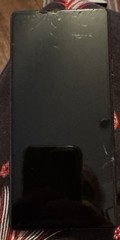 Google Pixel 6a Black 128 GB Fast Ship Good Used Cracked Front Glass No Power