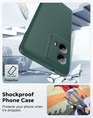 For Motorola Moto Edge 2024 Case With Anti-Scratch & Liquid Silicone Shockproof