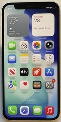 TESTED USED WHITE, GSM UNLOCKED iPhone 12 MINI, 64GB A2176 MG6H3LL/A iOS 26.2.1