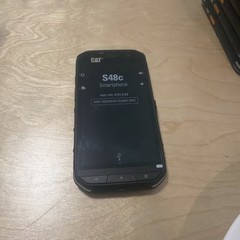 CAT S48c -64 GB – Black (Unlocked) Rugged Android Smart Phone, GRADE A (Tested)