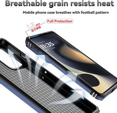 For Motorola Moto Edge 2024 Case With Heavy Duty Shockproof Cover & Kickstand