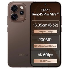 Oppo Reno15Pro mini 5G ( Brown,12GB RAM, 512GB)Global Version OPEN BOX USA STOCK
