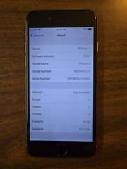 Apple iPhone 6 – 16GB – Space Gray (Verizon) A1549 (CDMA + GSM) unlocked