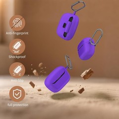 Soft Silicone Protective Case Cover for JBL Endurance Race 2, Front LED Visible