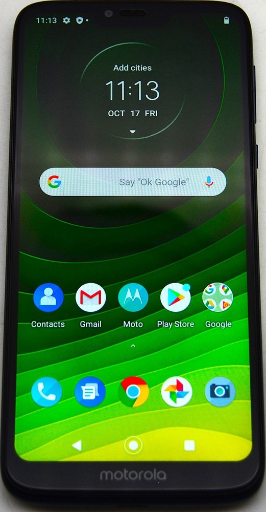 Motorola Moto G7 Power 32GB XT1955-5 UNLOCKED CRICKET CARRIER *USED/TESTED*