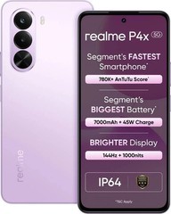 realme P4x 5G Pink 8GB RAM 128GB Factory Unlocked Global Version Smartphone