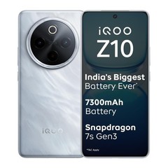 iQOO Z10 5G Funtouch OS Factory Unlocked Dual SIM 8GB RAM 128GB 7300 mAh battery