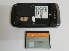 Rare Att Prepaid Cricket Wireless H20 Blackberry Messenger Torch 9810 4G Phone