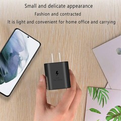 45W Super Fast Wall Charger Adapter Type USB-C Cable For Samsung Galaxy S23 S22