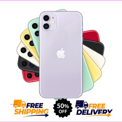 Apple iPhone 11 Unlocked 64GB/128GB – Black/Purple/Red – Free Shipping!