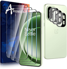 Anoowkoa 3 Pack Glass Screen Protector for OnePlus 15R/Oneplus Ace 6 with Camera