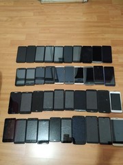 Lot of 40 Mixed Brand LG /hTC/BLU/SKY and other For parts