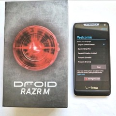 Motorola Droid Razr M 8GB XT907 *VINTAGE* VERIZON CARRIER *NEW*