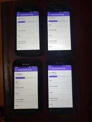 Lot of 4 Kyocera DuraForce PRO E6820 32GB (AT&T) Rugged Smartphone Black