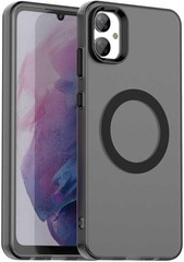 Samsung Galaxy A05 Case Cover, Shockproof Magnetic Phone Case, Black Color