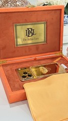 Custom 24k Gold Apple iPhone 17 Pro Max Engraved Diamond 2 TB Unlocked Worldwide