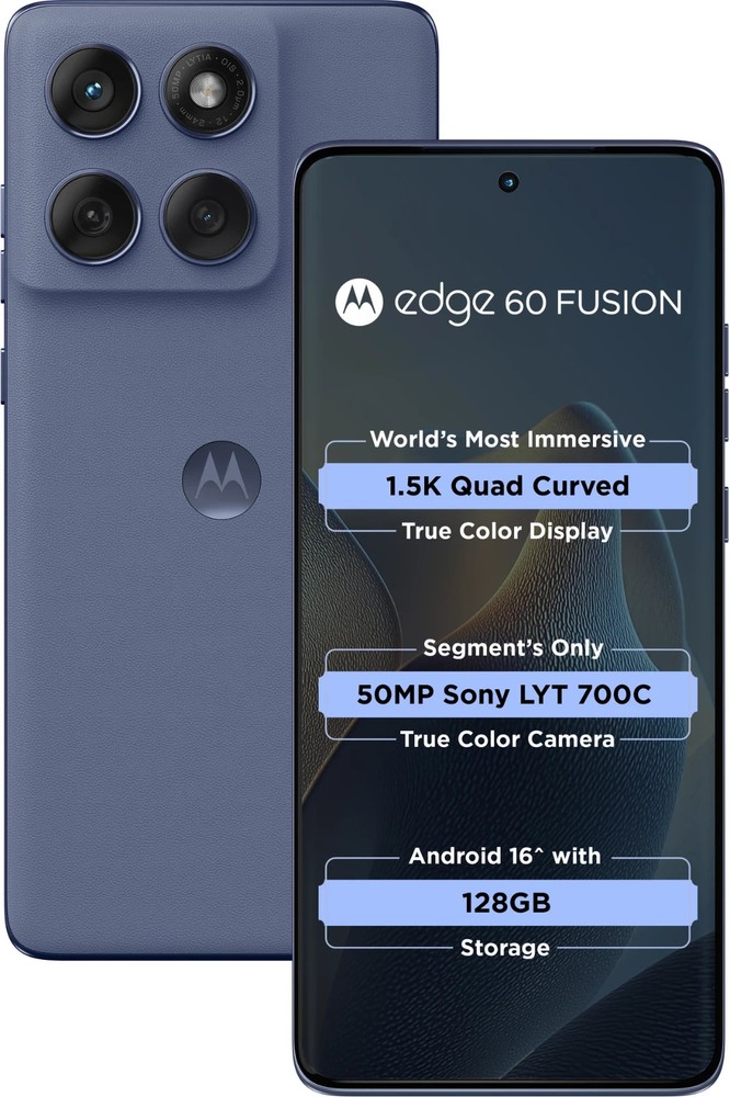 Brand New Motorola Moto Edge 60 Fusion 256GB GSM Factory Unlocked Smartphone
