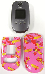 LG VX8350 – Gray and Black ( Verizon ) Cellular Flip Phone – Bundled