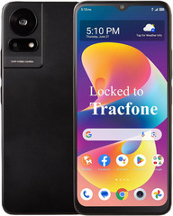TCL 50 LE, 64GB, Gray, 6.56-Inch HD+ NXTVISION Display, Prepaid Smartphone, AI P