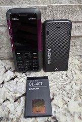 Nokia 5310 XpressMusic – 30MB – Black/Purple T Mobile 5310b Rare Untested 2000’s