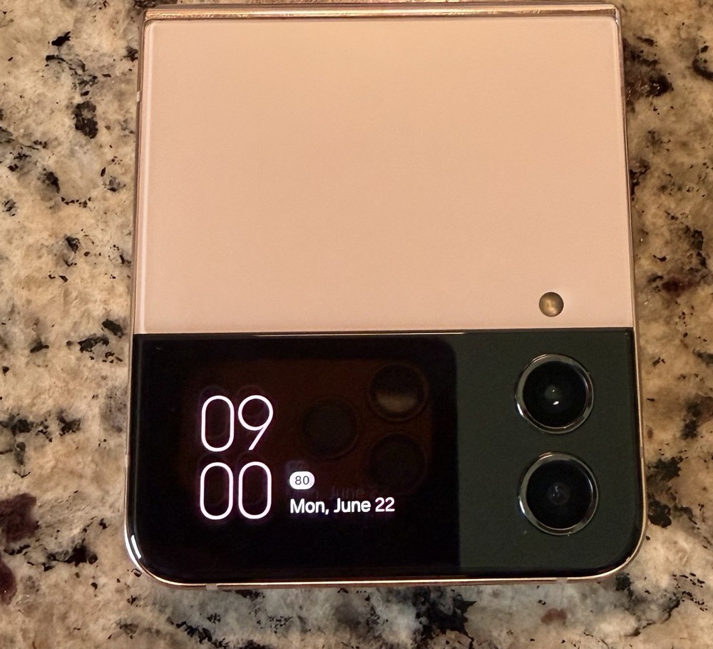 samsung flip 4 256gb unlocked In Pink Gold