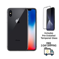 Apple iPhone X A1865 (Fully Unlocked) 64GB Space Gray (Excellent)