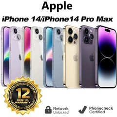 Factory New Apple iPhone 14/14 Pro Max/13/13 MINI/12 MINI/SE 3rd/13 Pro Max LOT