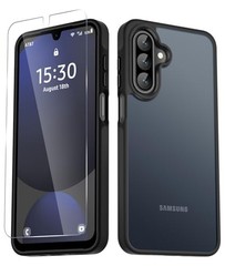 Samsung Galaxy A17 5G Case, Matte Phone Case with Screen Protector, Slim Cover
