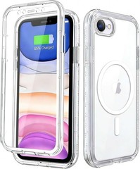 Full-Body Rugged Protection Case for iPhone 17e/16e with Built-in Screen Protect