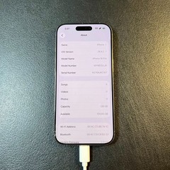 iPhone 16 Pro – 128 GB – Natural Titanium (Unlocked) – Cracked Front/Back/READ
