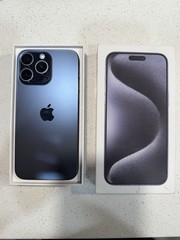 iPhone 15 Pro Max 256GB Blue Titanium – Factory Unlocked – Excellent –Clean IMEI
